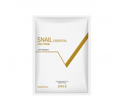 JNN-II Snail Anti-Wrinkle Essential Daily Mask 10ea x 20ml