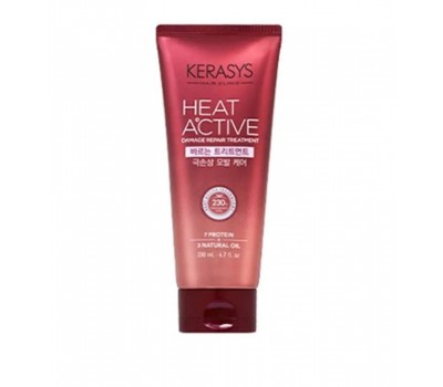 Kerasys Heat Active Damage Repair Treatment Essence 220ml - Термозащитная эссенция для волос 220мл
