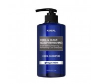 KUNDAL Cool & Clear Scalp Refreshing Cool Shampoo Aqua Mint 1058ml - Охлаждающий Шампунь для волос 1058мл