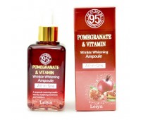 Leiya Pomegranate & Vitamin Wrinkle Whitening Ampoules All-in-One 100ml – Сыворотка для зрелой кожи 100мл