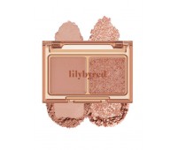 Lily by Red Little Bitty Moment Eyeshadow Palette No.5 1.6g - Двойные тени для век 1.6г