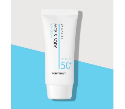Tony Moly UV Master Face & Body Sun Cream SPF50+ 80ml - солнцезащитный крем для лица и тела