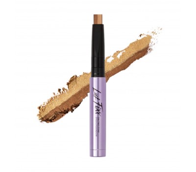 LUK FIXX Athleisure Makeup 24h Two Tone Stick Eye Shadow Beige Brown 2g