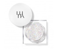 LUNA Glitter Lighting Up Formula Pot Pact Eyeshadow No.05 4.2g - Глиттерные тени для век 4.2г