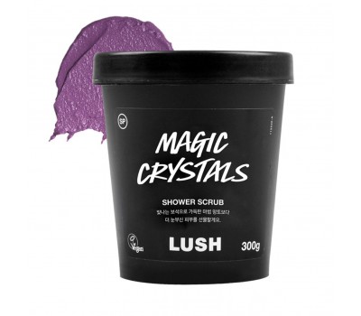 Lush Magic Crystals Shower Scrub 300g - Скраб для тела 300г