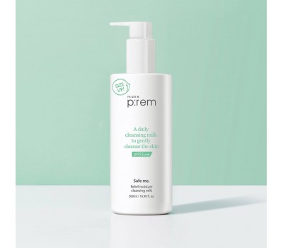 MAKE P:REM Safe me A Daily Cleansing Milk 500ml