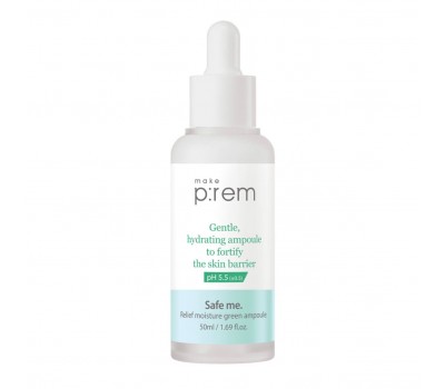 Make P:rem Safe Me Relief Moisture Green Ampoule 50ml