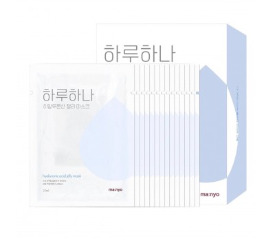 Manyo Hyaluronic Acid Jelly Mask 10ea x 25ml - Увлажняющая тканевая маска с гиалуроновой кислотой 10шт х 25мл