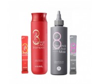 MASIL Salon Hair Set Shampoo 300ml + Hair Mask 200ml - Рождественский набор для ухода за волосами