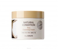 THE SAEM Natural Condition Rice Cleansing Cream-Крем для очищения кожи рисовый  300ml