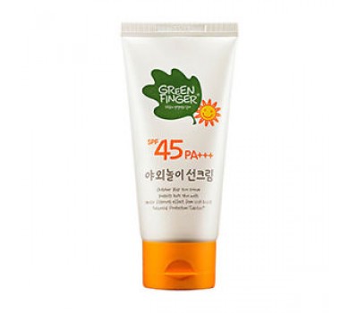 Green Finger - Outdoor Sun Cream SPF45 PA+++-солнце защитный крем для моря 80ml