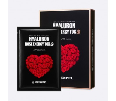 MEDI-PEEL Hyaluron Rose Energy Tox Mask 30 ml * 10 ea