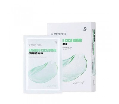 Medi-Peel Bamboo Cica Bomb Calming Mask 10ea x 25ml