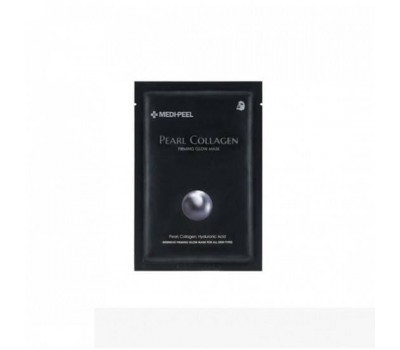 Medi-Peel Pearl Collagen Firming Glow Mask 10ea x 25ml - Тканевая маска с коллагеном и жемчугом 10шт х 25мл