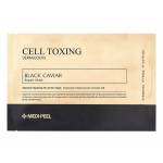 Medi-Peel Cell Toxing Black Caviar Dermajours Repair Mask 30ml x 5 ea