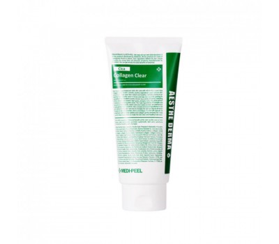 MEDI-PEEL Green Cica Collagen Clear 300ml - Успокаивающая Очищающая Пенка