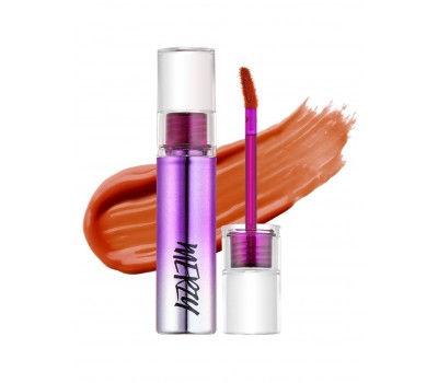 MERZY AURORA DEWY TINTS ALL COLORS LIP SWATCH DT4. Maple Moment 5.5g