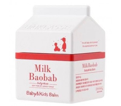 Milk Baobab Baby and Kids Balm 45g - Feuchtigkeitsspendende Baby-Gesichtscreme 45g Milk Baobab Baby and Kids Balm 45g
