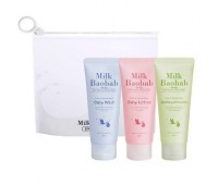 Milk Baobab Baby Travel 3 Kit 3ea x 70ml - Детский набор для ухода за кожей 3шт х 70мл