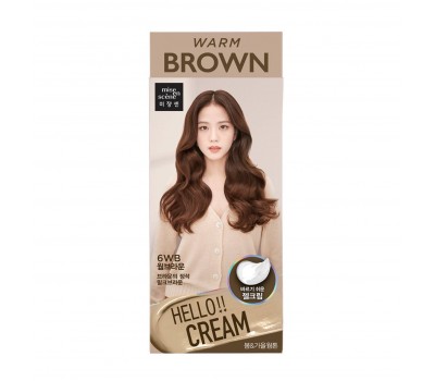Mise en scene Hello Cream 6WB Warm Brown - Крем-краска для волос