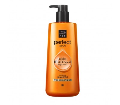 MISE EN SCENE Perfect Serum Shampoo Golden Morocco Argan Oil 680ml - Шампунь для поврежденных волос 680мл