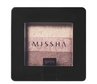 MISSHA Triple Shadow No.1 2g - Тройные тени для век 2г