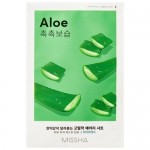 MISSHA Airy Fit Sheet Mask Aloe 10ea in 1 - Тканевая маска с экстрактом алоэ вера 10шт в 1