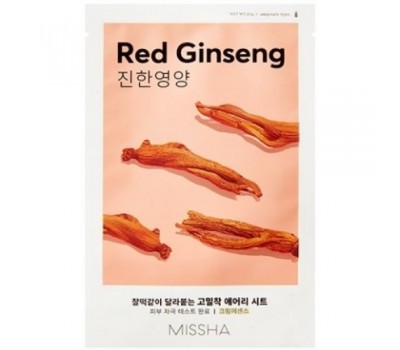 MISSHA Airy Fit Sheet Mask Red Ginseng 10ea in 1