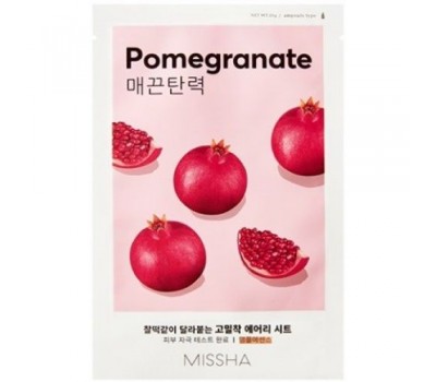 MISSHA Airy Fit Sheet Mask Pomegranate 10ea in 1 - Маска для лица с экстрактом граната 10шт в 1