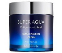 MISSHA Super Aqua Ultra Hyalron Cream 70 ml - Увлажняющий крем для лица 70 мл