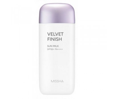MISSHA Velvet Finish Sun Milk SPF50+ PA++++ 70ml - Солнцезащитное молочко с бархатным финишем 70мл
