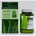 FARM STAY Aloe All-In-One Ampoule 250ml - Многофункциональное ампульная сыворотка с экстрактом алоэ 