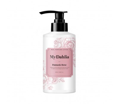 My Dahlia Real Perfume Body Lotion Damask Rose 500ml