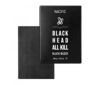 Nacific Blackhead All Kill Black Block 100g - Мыло для удаления черных точек 100г