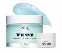 Nacific Phyto Niacin Whitening Sleeping Mask 50g + 10g - Осветляющая Ночная маска 50г + 10г
