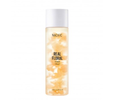 NACIFIC Real Floral Toner Rose 180ml - Тонер с лепестками розы 180мл