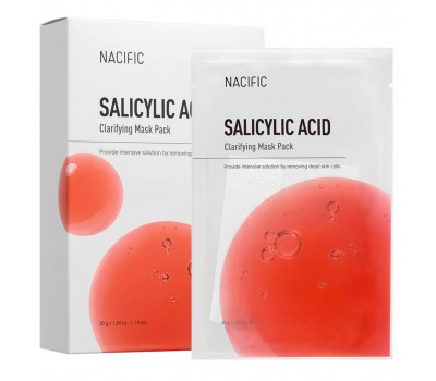 Nacific Salicylic Acid Clarifying Mask Pack 10ea x 30ml