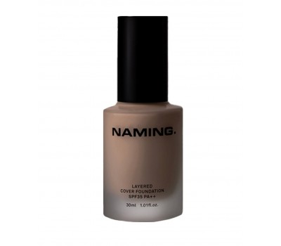 NAMING Layered Cover Foundation SPF35 PA++ No.21Y 30ml - Тональная основа 30мл