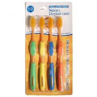 Nano Dental Care Gold Toothbrush set 4ea NanoGold - Набор зубных щеток с частичками нанозолота 4 шт! 