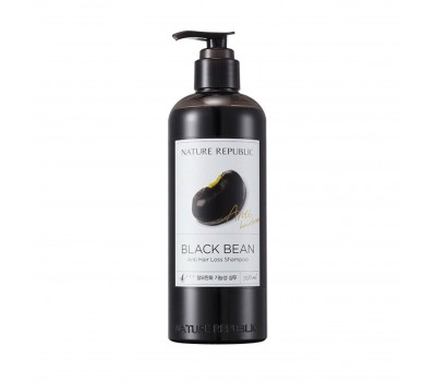 Nature Republic Black Bean Anti Hair Loss Shampoo 520ml - Шампунь против выпадения волос 520мл