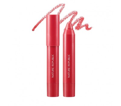 Nature Republic ECO CRAYON LIP VELVET No.02 Pink Breeze 2.8g