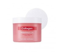 THIÊN nhiên cộng HÒA Da Tốt Collagen phong Phú Mực Miếng 66ea-miếng làm Sạch chăm sóc 66 chiếc NATURE REPUBLIC Good Skin Collagen Ample Toner Pad 66ea