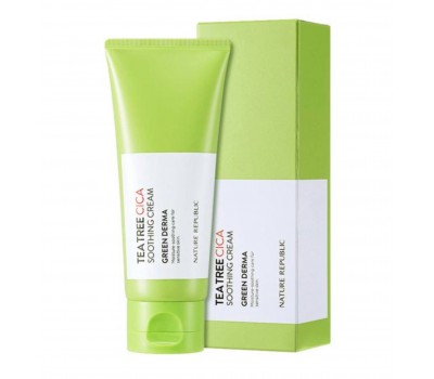 NATURE REPUBLIC Green Derma Tea Tree CICA Soothing Cream 100ml