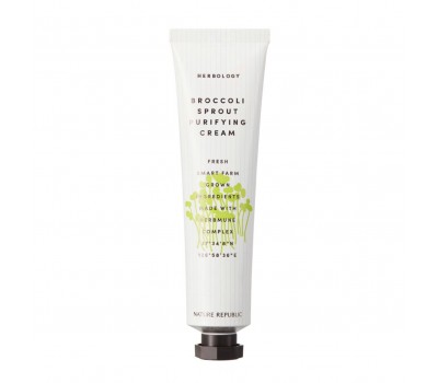 Nature Republic Herbology Broccoli Sprout Purifying Cream 70ml - Крем для лица 70мл