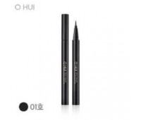 O HUI Real Color Brush Eye Liner No.01 Balck 9g - Подводка для глаз No.01 Черный 9г