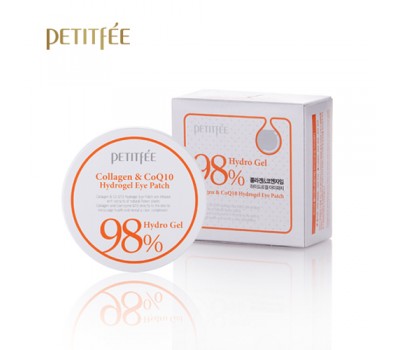 Petitfee Collagen & Q10 Hydro Gel Essence Eye 60 & Spot Patch 30 Анти возрастные патчи под глаза