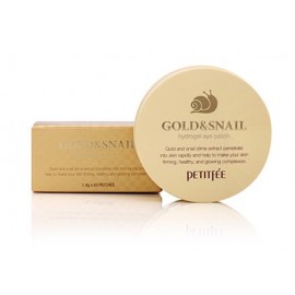 Petitfee Gold & Snail Hydrogel Eye Patch - патчи под глаза с экстрактом улитки и золота