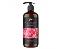 Plu Nature and Perfume Body Wash Rose Blossom 1000g - Гель для душа с ароматом лепестков роз 1000г