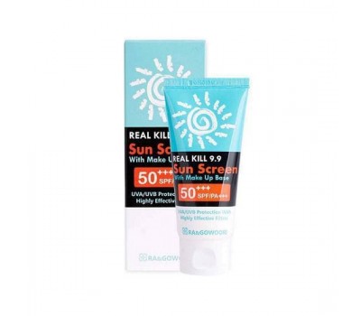 Ra&Gowoori Real Kill 9.9 Sun Screen with Make-up Base 80ml - Солнцезащитный крем с базой под макияж 80мл