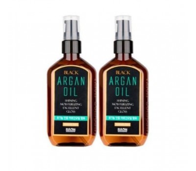 Raon Black Argan Hair Oil 2ea x 100ml - Натуральное аргановое масло для лечения волос 2шт х 100мл